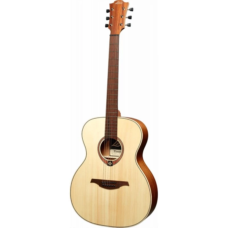 Lag GLA Tramontane 70 A – Akustinė gitara su solidžiu kedro viršumi, Auditorium korpusas