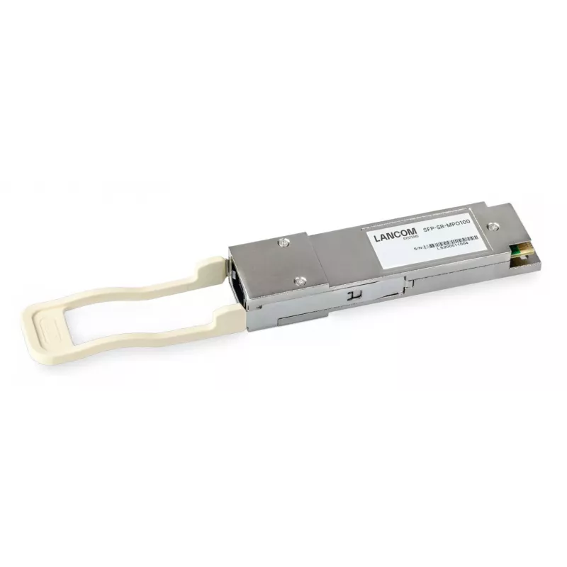 LANCOM QSFP28 100GbE 100GBase-SR4 siųstuvas-imtuvas, MPO-12 daugiamodis, 850nm, 100m, 10 vnt. pakuotė