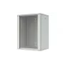 LANVIEW Quick Assembly Flat pack 19 6U sieninis tinklo spintas, 19 colių, 600x450x320 mm, juodas (RWF16U45WH)