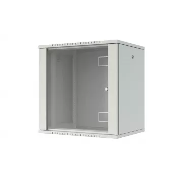 LANVIEW RWF12U45WH Quick Assembly Flat Pack 19 6U sieninis tinklo spintos korpusas (juodas, su grūdinto stiklo durimis) | Kur.lt