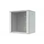 LANVIEW RWF12U45WH Quick Assembly Flat Pack 19 6U sieninis tinklo spintos korpusas (juodas, su grūdinto stiklo durimis) | Kur.lt