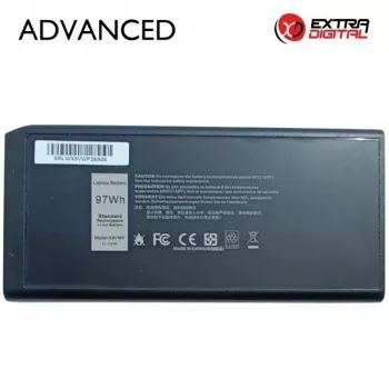 Nešiojamojo kompiuterio baterija DELL X8VWF, 97 Wh, Extra Digital Advanced