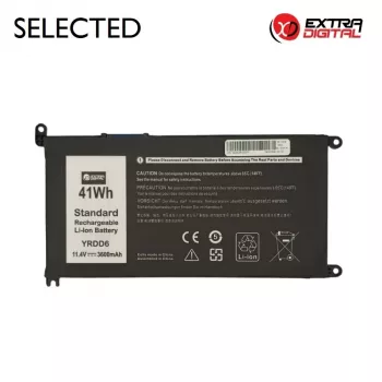 Nešiojamojo kompiuterio baterija DELL YRDD6, 3600 mAh, Extra Digital Selected