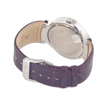 Laura Biagiotti LB0033M-04 Vyriškas kvarcinis analoginis laikrodis 40mm juodas ciferblatas natūralios odos dirželis