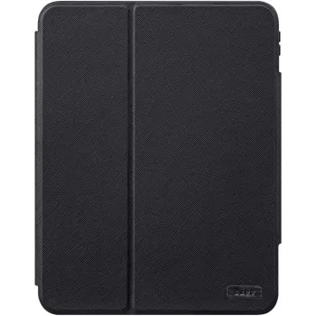 LAUT PRESTIGE FOLIO MG Black Magspin Case, skirtas iPad Air 11 colių (M2, 2024)