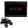 LCD muzikos pultelis automobiliui su baterija XMX603