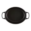 Le Creuset Signature Oval Roaster 31 cm Black Emaliuotas ketus (4.7L)