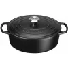 Le Creuset Signature Oval Roaster 31 cm Black Emaliuotas ketus (4.7L)