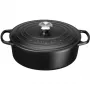 Le Creuset Signature Oval Roaster 31 cm Black Emaliuotas ketus (4.7L)