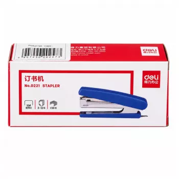 LEAN Blue Plastic Office Stapler iki 20 lapų 24/6 segtukams