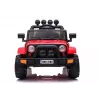 LEAN CARS akumuliatorinis automobilis Jeep BRD-7588 raudonas 4x4 7408
