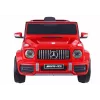 LEAN CARS baterijomis varomas automobilis Mercedes G63 S306-1 Raudonas