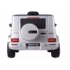 LEAN CARS baterijomis varomas automobilis Mercedes G63 S306-1 sidabrinis