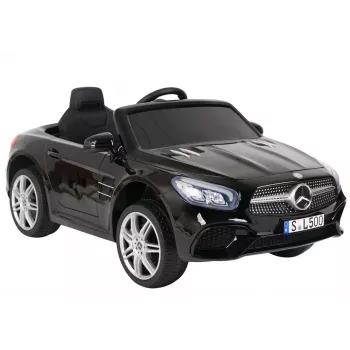 LEAN CARS baterijomis varomas automobilis Mercedes SL500 S506 juodas