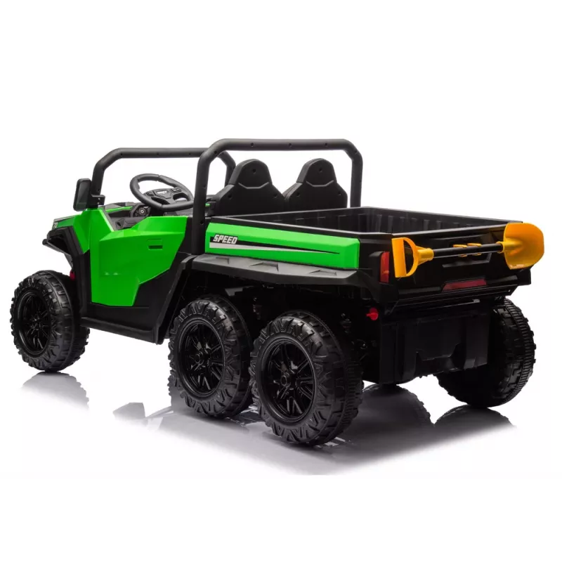 LEAN CARS Battery Operated Vehicle 6 Wheels XB-1038A 4x4 24V Green