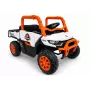LEAN CARS baterijomis varomas 4x4 automobilis GTS2299-H 24V oranžinis