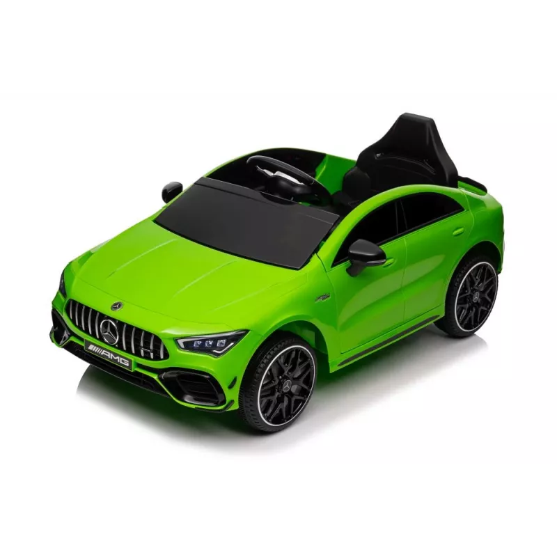 LEAN CARS baterijomis varomas automobilis Mercedes CLA 45s AMG Green 4x4