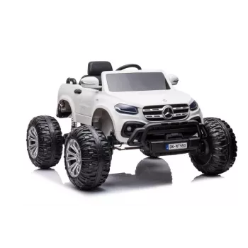 LEAN CARS baterijomis varomas automobilis Mercedes DK-MT950 4x4 baltas
