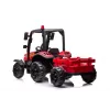 LEAN CARS Battery Tractor BLT-206 raudonas, 12V 7Ah, 2x35W, vaikiškas traktorius su nuotolinio valdymo pulteliu ir priekaba