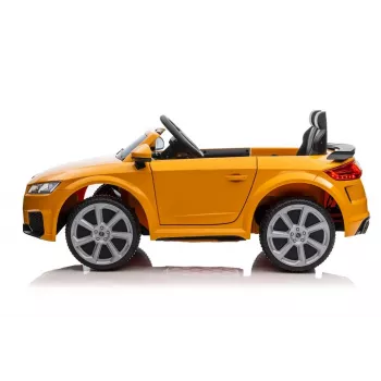 LEAN CARS elektrinis automobilis Audi TT RS geltonas