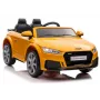 LEAN CARS elektrinis automobilis Audi TT RS geltonas