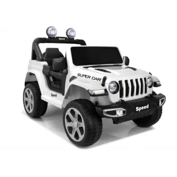 LEAN CARS Battery Vehicle FT-938 White 4x4