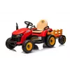 LEAN CARS BBH-030 Raudonas akumuliatorinis traktorius