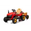 LEAN CARS BBH-030 Raudonas akumuliatorinis traktorius