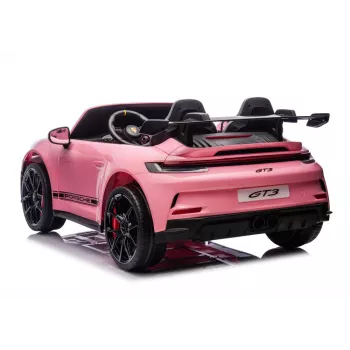 LEAN CARS DK-P911 Porsche GT3 Pink Battery-Owned Ride-On Car