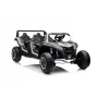 LEAN CARS Electric Ride On Buggy A033 4x4 24V White
