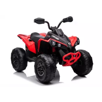 LEAN CARS elektrinis vaikiškas keturratis CAN-AM Renegate Red