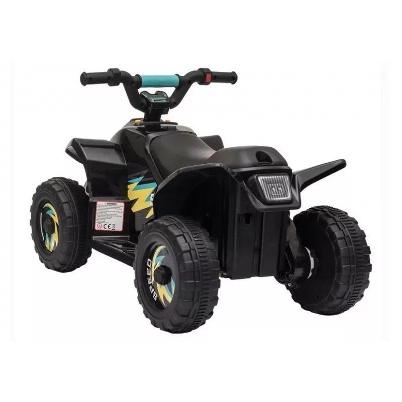 LEAN CARS elektrinis keturratis XMX612 juodas