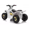 LEAN CARS elektrinis vaikiškas keturratis XMX612 Baltas