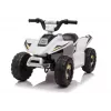 LEAN CARS elektrinis vaikiškas keturratis XMX612 Baltas