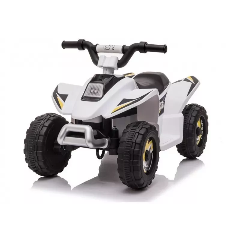 LEAN CARS elektrinis vaikiškas keturratis XMX612 Baltas