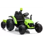LEAN CARS Electric Ride On Tractor HZB-200 with Trailer Green