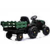 LEAN CARS Electric Ride On Tractor with Trailer BDM0925 Military Green
