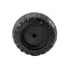 LEAN CARS EVA Wheel A032 – 10 colių vientisas putplasčio ratas vežimėliui, 45 mm plotis, juodas