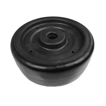 LEAN CARS priekinis ratas Gokart SX1968 – 220 mm EVA putplasčio padanga, ABS ratlankis, juodas