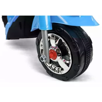 LEAN CARS HC8051 mėlynas elektrinis motociklas vaikams