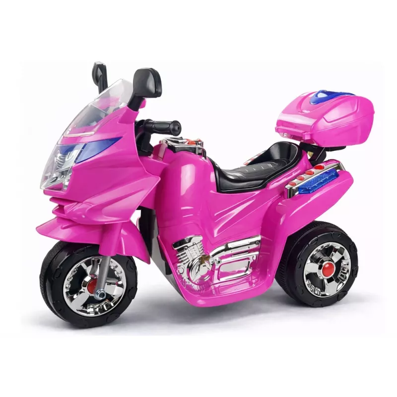 LEAN CARS HC8051 Pink Electric Ride On Motorcycle