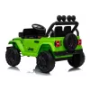 LEAN CARS Jeep Rubicon DK-JWR558 24V Green vaikiškas automobilis su akumuliatoriumi
