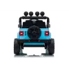 LEAN CARS Jeep Rubicon DK-JWR558 24V šviesiai mėlynas elektrinis automobilis su tėvų nuotolinio valdymo pultu