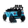 LEAN CARS Jeep Rubicon DK-JWR558 24V šviesiai mėlynas elektrinis automobilis su tėvų nuotolinio valdymo pultu