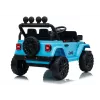LEAN CARS Jeep Rubicon DK-JWR558 24V šviesiai mėlynas elektrinis automobilis su tėvų nuotolinio valdymo pultu