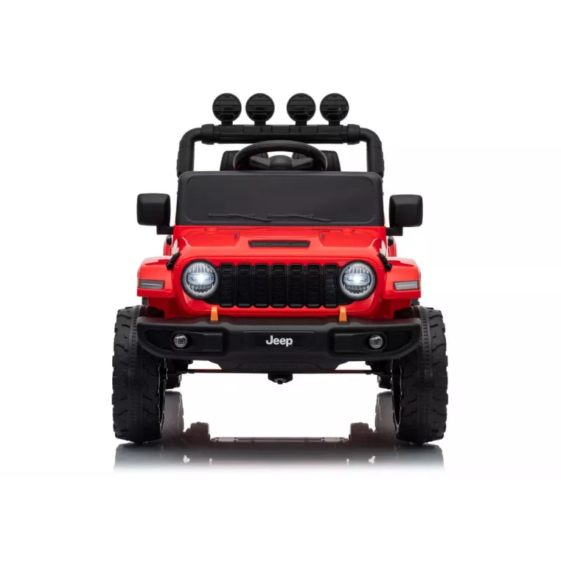 LEAN CARS Jeep Rubicon DK-JWR558 24V Red – elektrinis automobilis vaikams