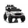 LEAN CARS Jeep Rubicon DK-JWR558 24V Baltas elektrinis automobilis vaikams