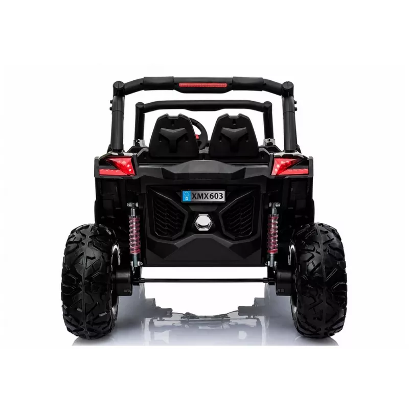 LEAN CARS Jeep XMX603 Electric Ride On Car - White with MP4