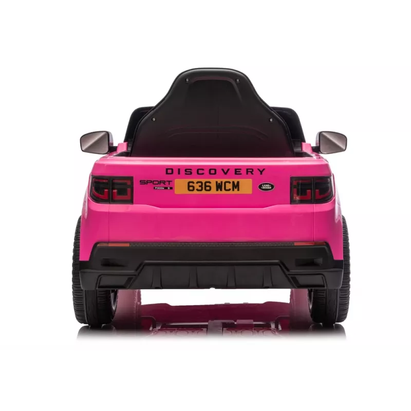 LEAN CARS Land Rover Discovery DLS-K06 Pink baterijomis varomas važinėjantis automobilis