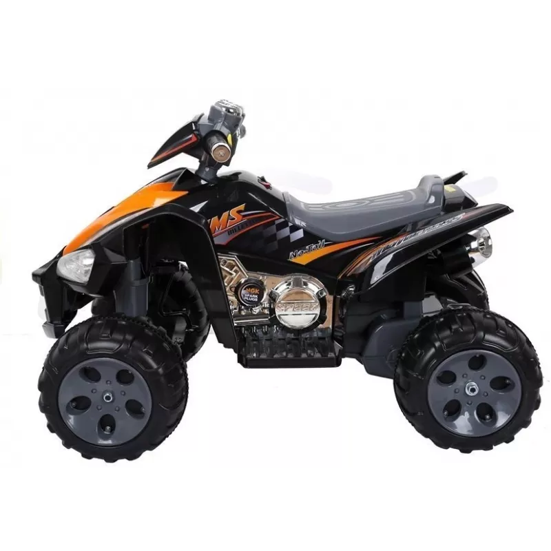 LEAN CARS Medium Quad Black - elektrinė vaikiška transporto priemonė